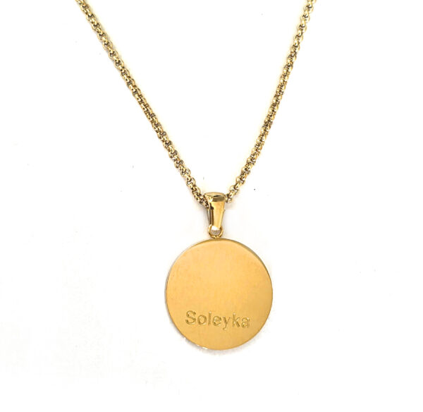 Chaine pendentif Drapeau RVN rond – Image 5