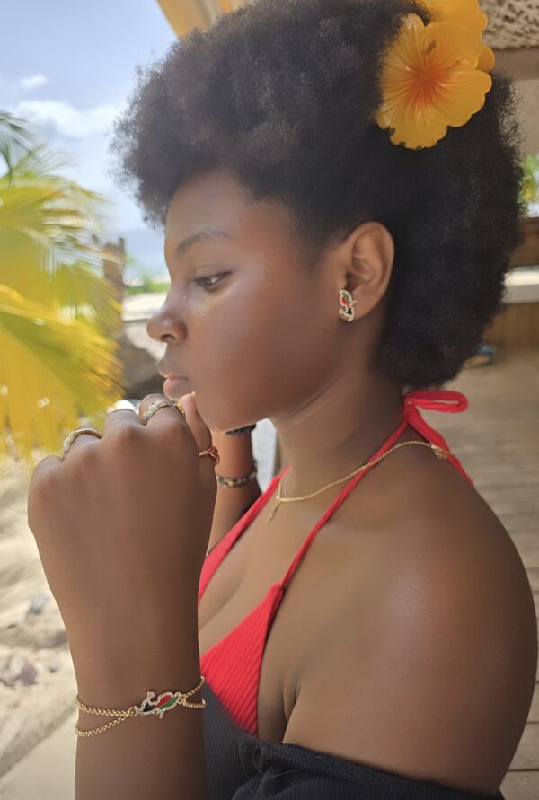 Parure carte Martinique RVN