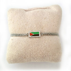 Bracelet RVN rectangulaire strassé