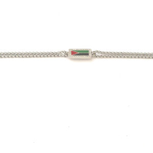 Bracelet RVN rectangulaire strassé